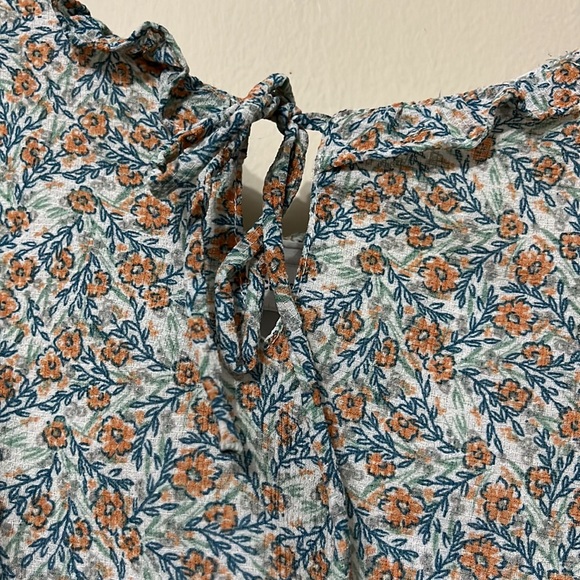 Floral mini sundress with ruffle details - Picture 6 of 6